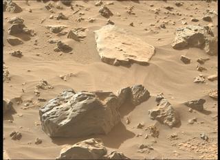 View image taken on Mars, Mars Perseverance Sol 1221: Left Mastcam-Z Camera