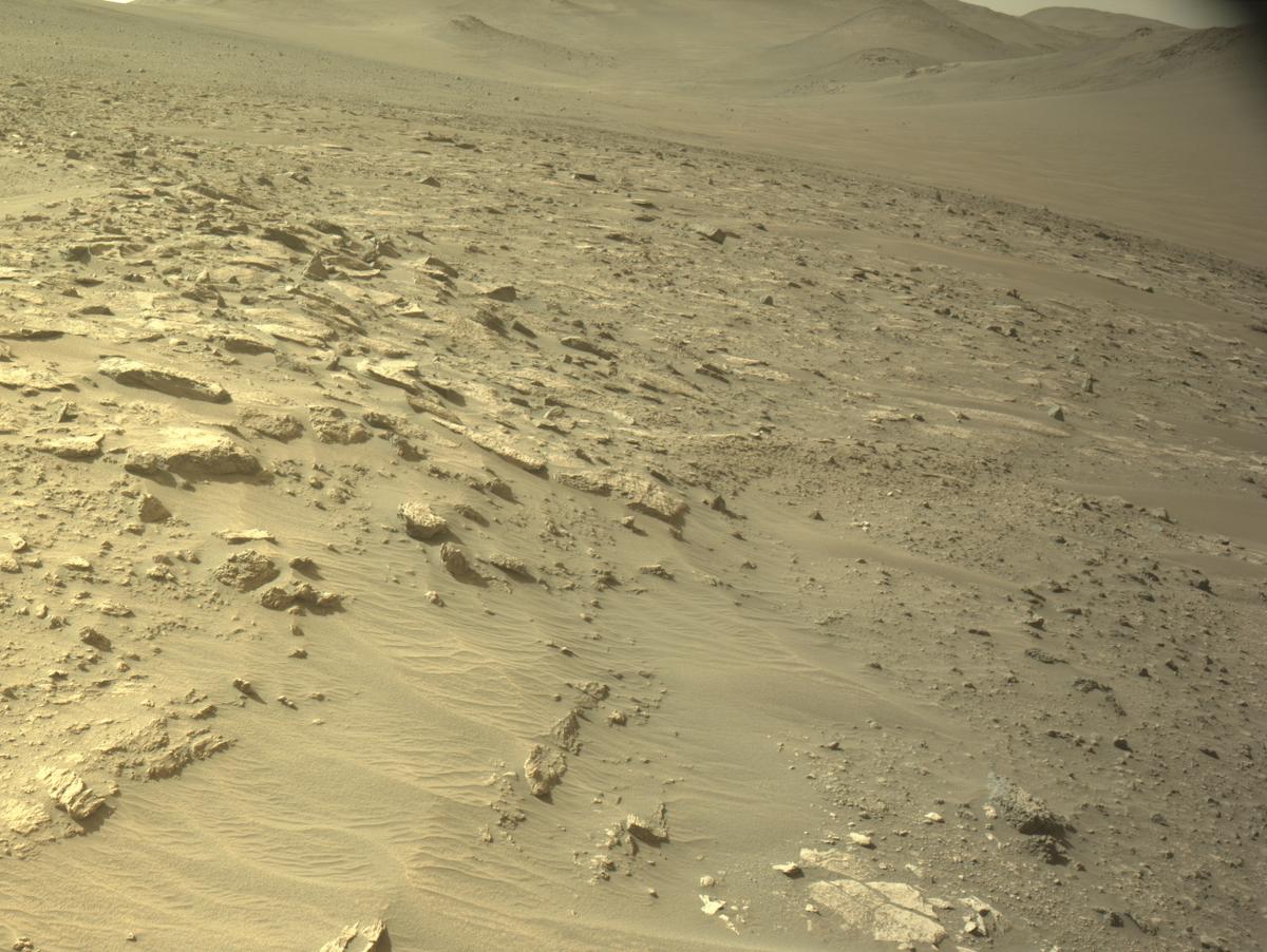 This image was taken by NAVCAM_LEFT onboard NASA's Mars rover Perseverance on Sol 1230