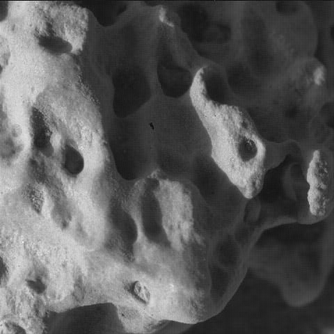 This image was taken by SHERLOC_WATSON onboard NASA's Mars rover Perseverance on Sol 1233