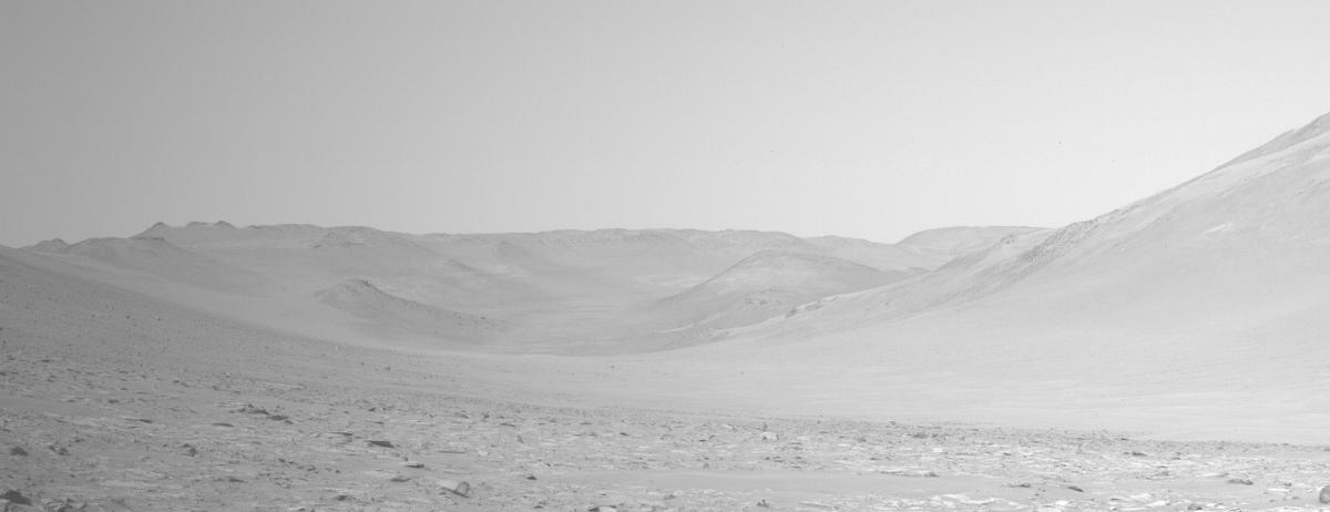 This image was taken by NAVCAM_LEFT onboard NASA's Mars rover Perseverance on Sol 1237