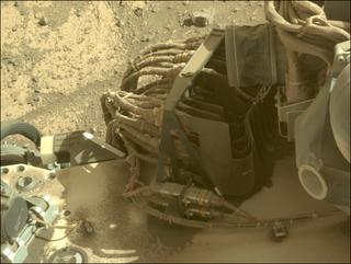 View image taken on Mars, Mars Perseverance Sol 1238: Left Navigation Camera (Navcam)