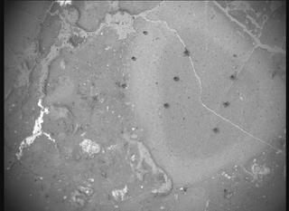 View image taken on Mars, Mars Perseverance Sol 1239: SHERLOC ACI Camera 