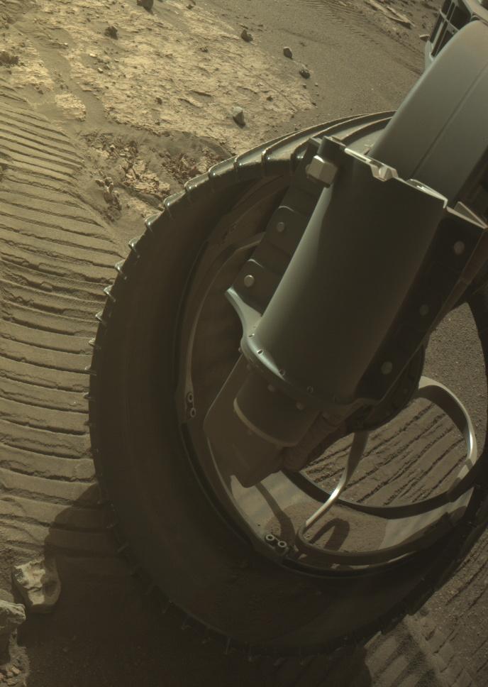 This image was taken by FRONT_HAZCAM_RIGHT_A onboard NASA's Mars rover Perseverance on Sol 1240