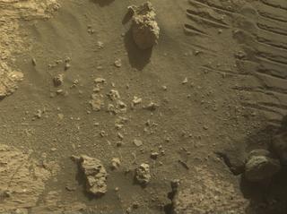 View image taken on Mars, Mars Perseverance Sol 1240: Front Right Hazard Avoidance Camera (Hazcam)