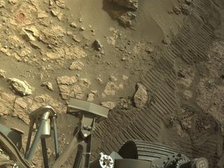 View image taken on Mars, Mars Perseverance Sol 1240: Left Navigation Camera (Navcam)