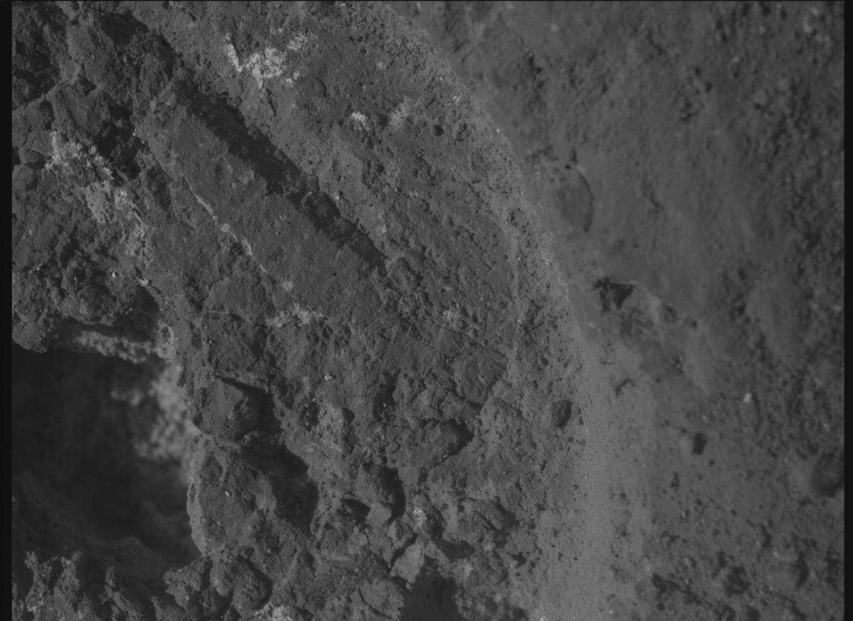 This image was taken by SHERLOC_WATSON onboard NASA's Mars rover Perseverance on Sol 1242