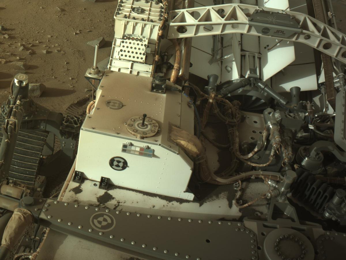 This image was taken by NAVCAM_RIGHT onboard NASA's Mars rover Perseverance on Sol 1247