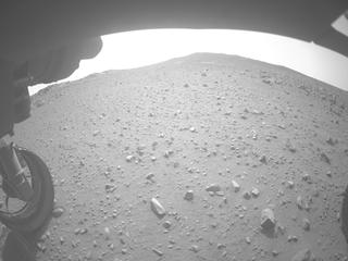 View image taken on Mars, Mars Perseverance Sol 1251: Front Left Hazard Avoidance Camera (Hazcam)