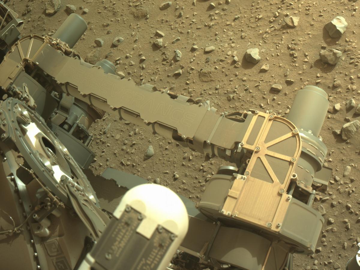 This image was taken by NAVCAM_RIGHT onboard NASA's Mars rover Perseverance on Sol 1252