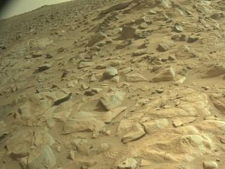 View image taken on Mars, Mars Perseverance Sol 1254: Right Navigation Camera (Navcam)