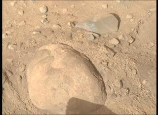 View image taken on Mars, Mars Perseverance Sol 1254: Right Mastcam-Z Camera