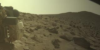 View image taken on Mars, Mars Perseverance Sol 1257: Front Left Hazard Avoidance Camera (Hazcam)