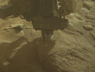 View image taken on Mars, Mars Perseverance Sol 1257: Front Left Hazard Avoidance Camera (Hazcam)