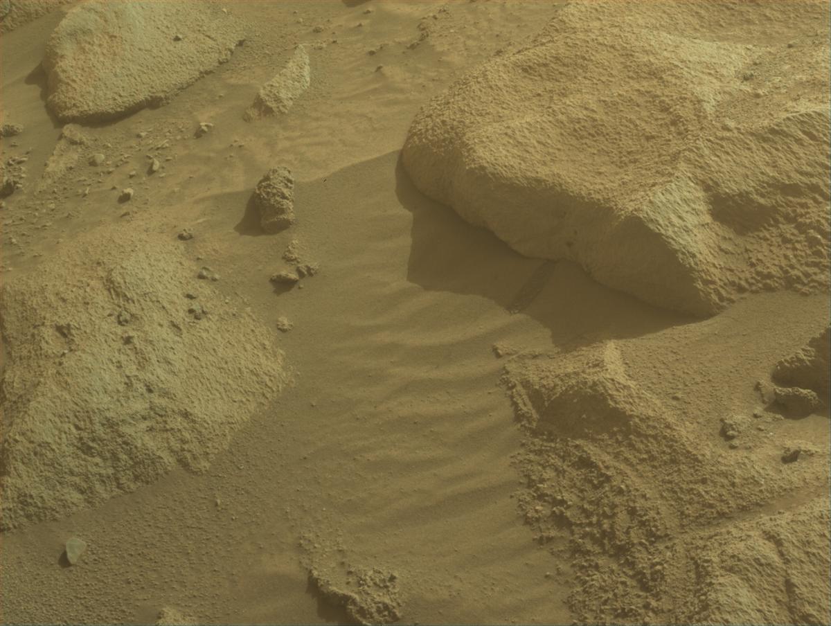 This image was taken by FRONT_HAZCAM_LEFT_A onboard NASA's Mars rover Perseverance on Sol 1257