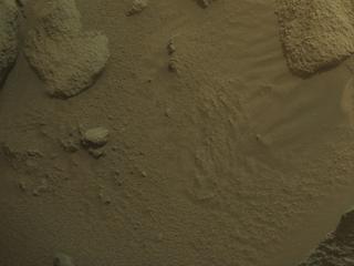 View image taken on Mars, Mars Perseverance Sol 1257: Front Right Hazard Avoidance Camera (Hazcam)