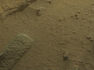 View image taken on Mars, Mars Perseverance Sol 1257: Front Right Hazard Avoidance Camera (Hazcam)