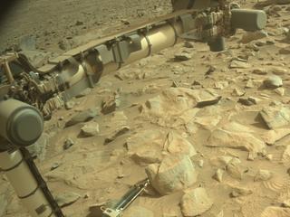 View image taken on Mars, Mars Perseverance Sol 1257: Left Navigation Camera (Navcam)