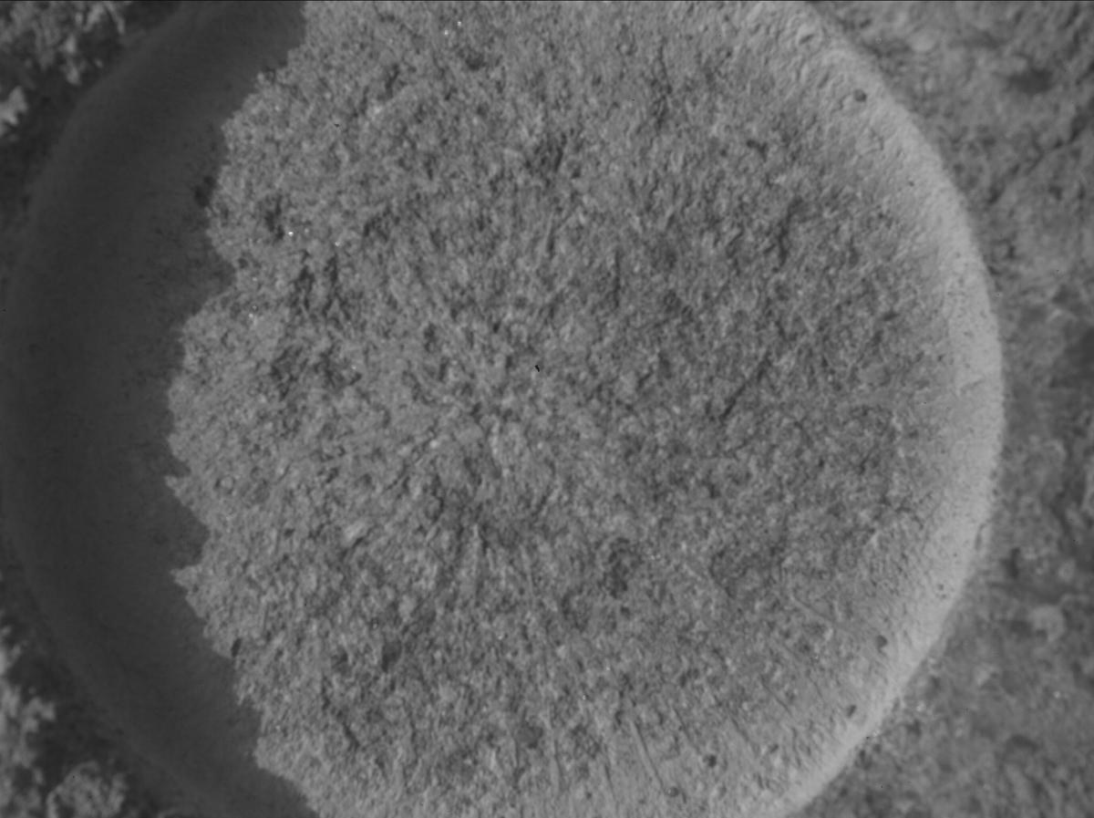 This image was taken by SHERLOC_WATSON onboard NASA's Mars rover Perseverance on Sol 1257