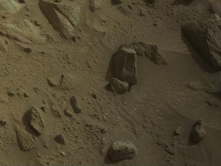 View image taken on Mars, Mars Perseverance Sol 1261: Left Navigation Camera (Navcam)