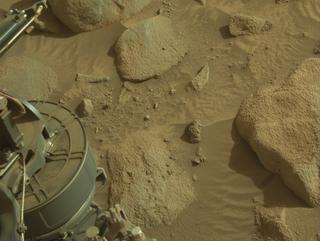 View image taken on Mars, Mars Perseverance Sol 1261: Left Navigation Camera (Navcam)