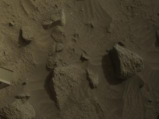 View image taken on Mars, Mars Perseverance Sol 1261: Left Navigation Camera (Navcam)