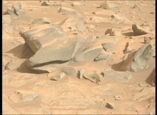 View image taken on Mars, Mars Perseverance Sol 1261: Left Mastcam-Z Camera