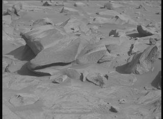 View image taken on Mars, Mars Perseverance Sol 1261: Left Mastcam-Z Camera