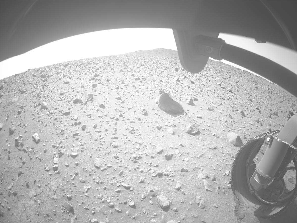 This image was taken by FRONT_HAZCAM_RIGHT_A onboard NASA's Mars rover Perseverance on Sol 1264