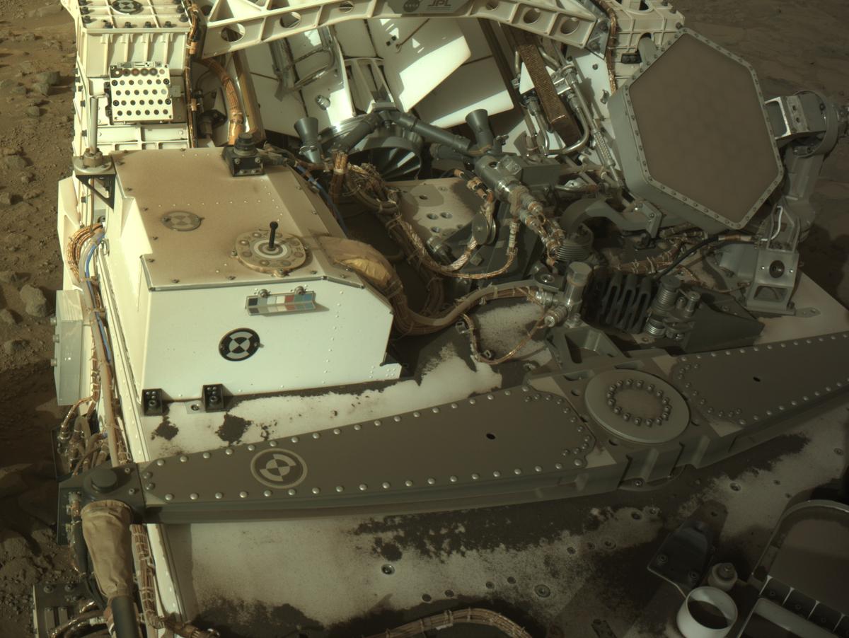 This image was taken by NAVCAM_LEFT onboard NASA's Mars rover Perseverance on Sol 1265