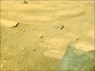 View image taken on Mars, Mars Perseverance Sol 1268: Left Navigation Camera (Navcam)