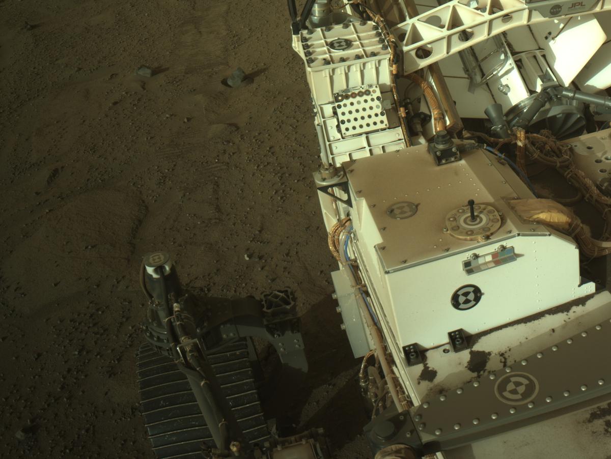 This image was taken by NAVCAM_LEFT onboard NASA's Mars rover Perseverance on Sol 1268