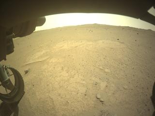 View image taken on Mars, Mars Perseverance Sol 1271: Front Left Hazard Avoidance Camera (Hazcam)