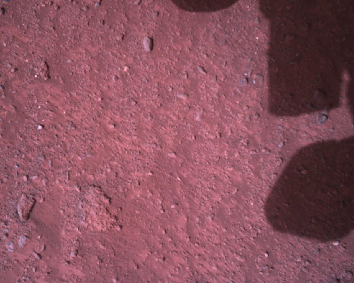 This image was taken by EDL_RDCAM onboard NASA's Mars rover Perseverance on Sol 1272