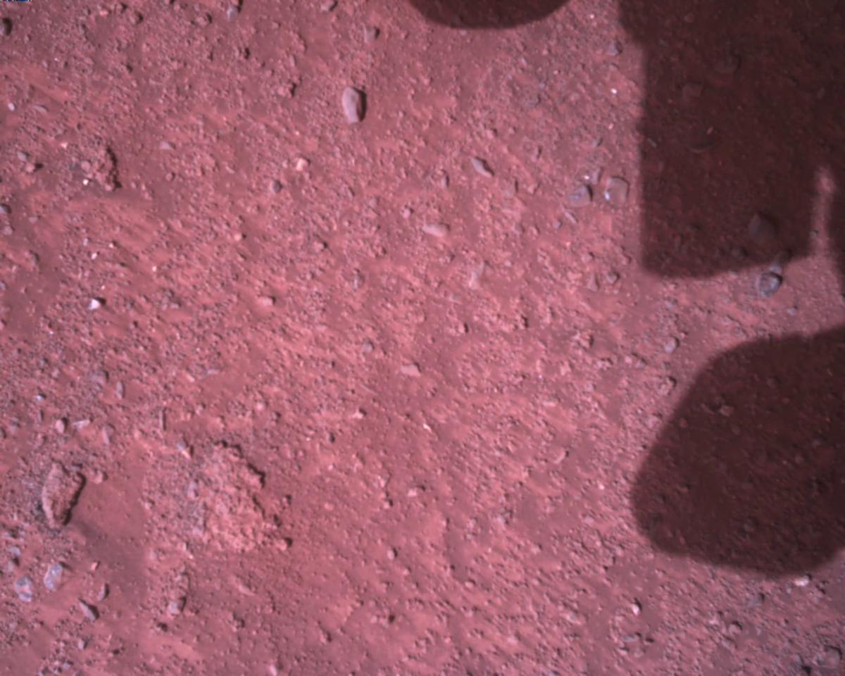 This image was taken by EDL_RDCAM onboard NASA's Mars rover Perseverance on Sol 1272