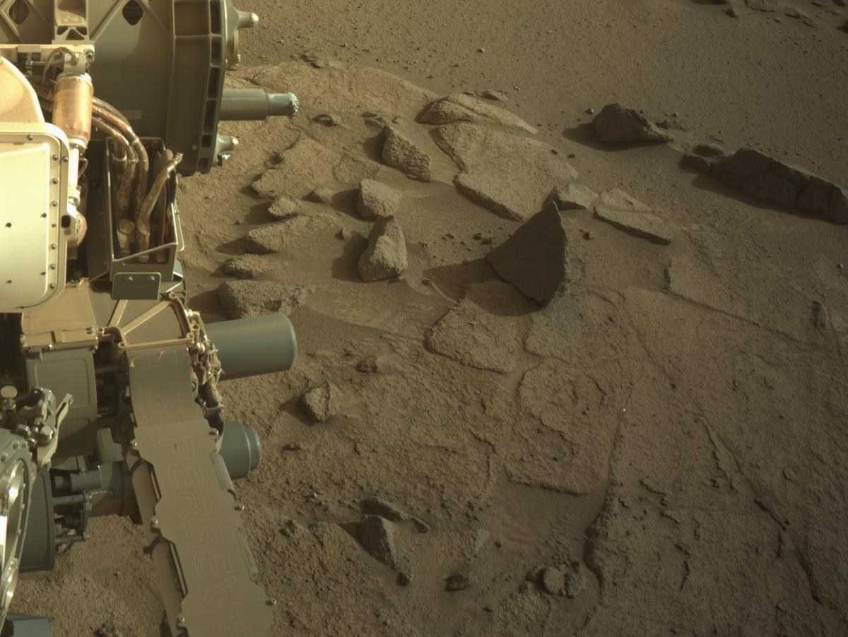 This image was taken by NAVCAM_RIGHT onboard NASA's Mars rover Perseverance on Sol 1274