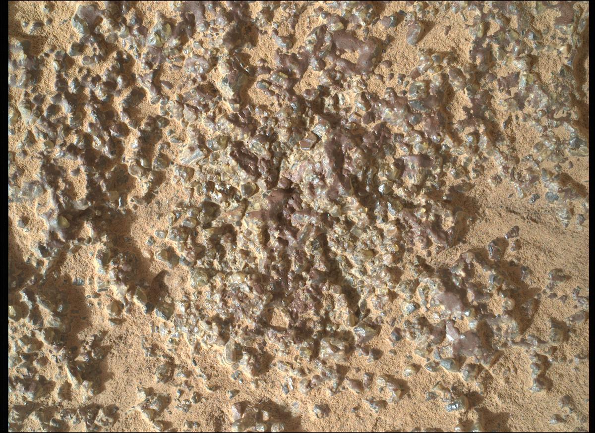 This image was taken by SHERLOC_WATSON onboard NASA's Mars rover Perseverance on Sol 1277