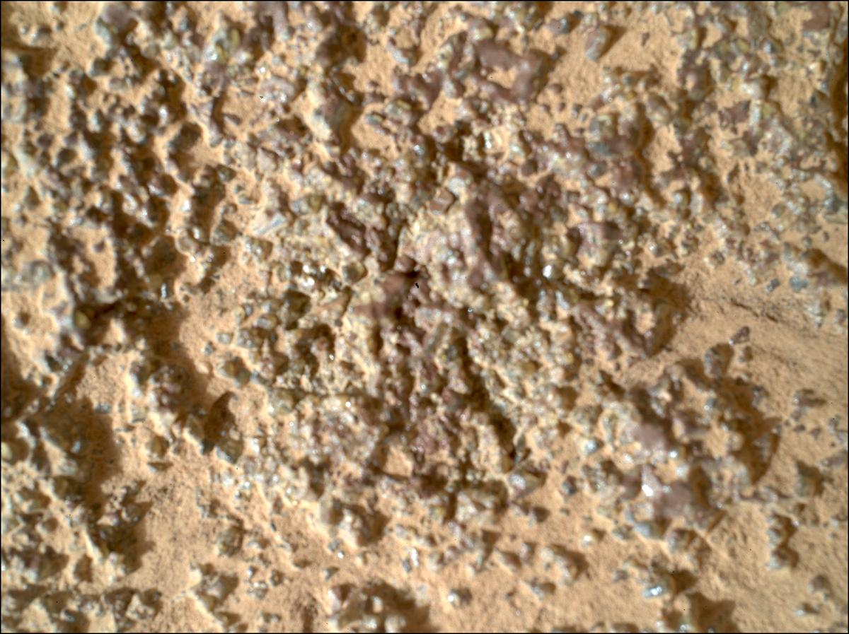 This image was taken by SHERLOC_WATSON onboard NASA's Mars rover Perseverance on Sol 1277