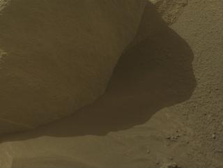 View image taken on Mars, Mars Perseverance Sol 1281: Front Left Hazard Avoidance Camera (Hazcam)