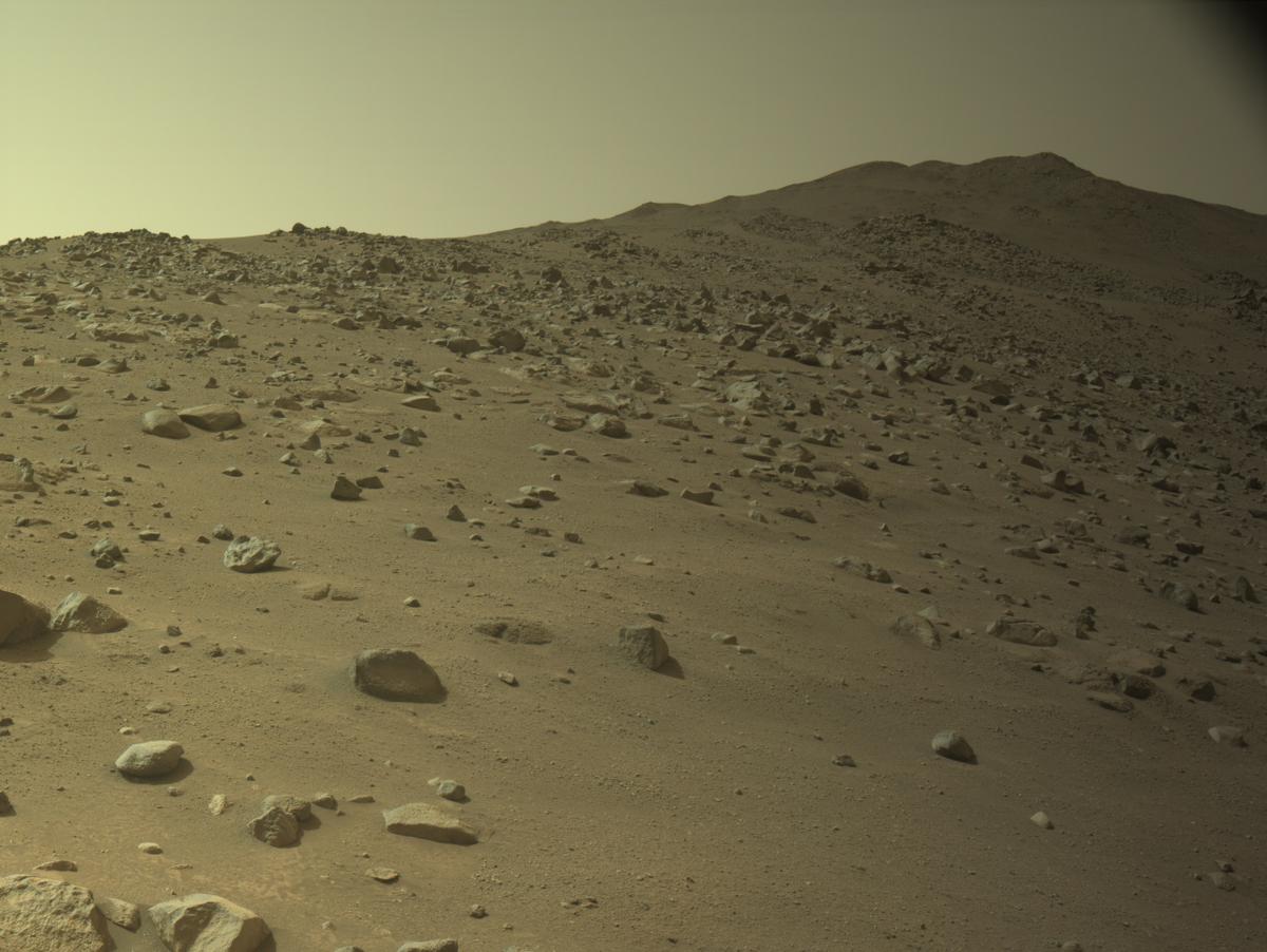 This image was taken by NAVCAM_LEFT onboard NASA's Mars rover Perseverance on Sol 1281