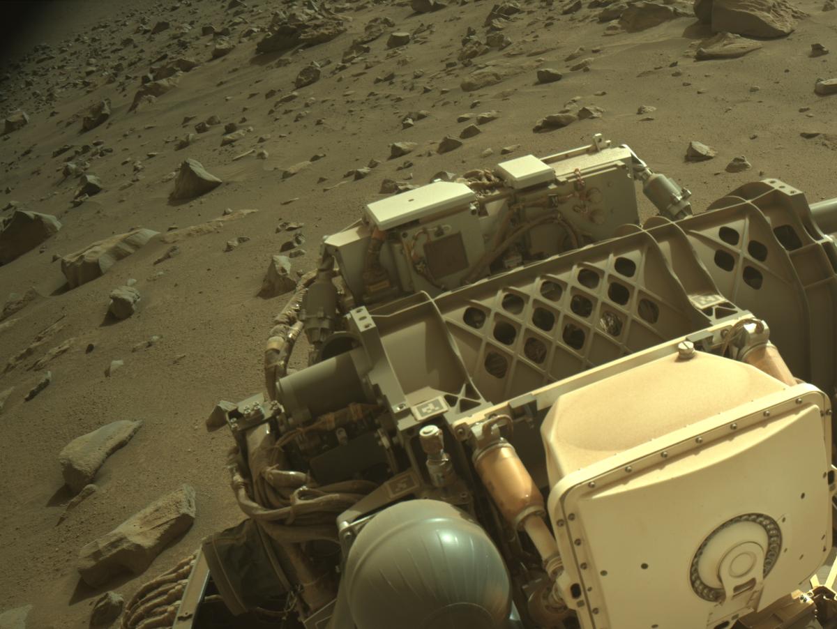 This image was taken by NAVCAM_LEFT onboard NASA's Mars rover Perseverance on Sol 1281