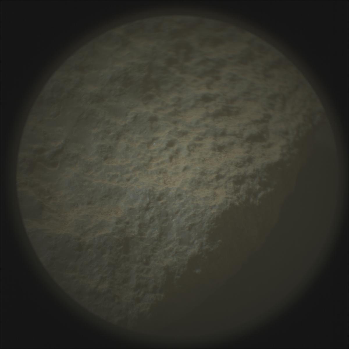 This image was taken by SUPERCAM_RMI onboard NASA's Mars rover Perseverance on Sol 1281