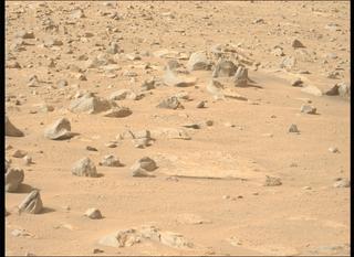 View image taken on Mars, Mars Perseverance Sol 1281: Left Mastcam-Z Camera