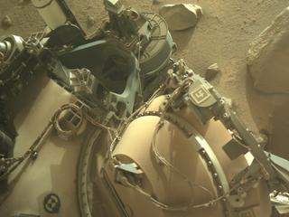 View image taken on Mars, Mars Perseverance Sol 1282: Left Navigation Camera (Navcam)