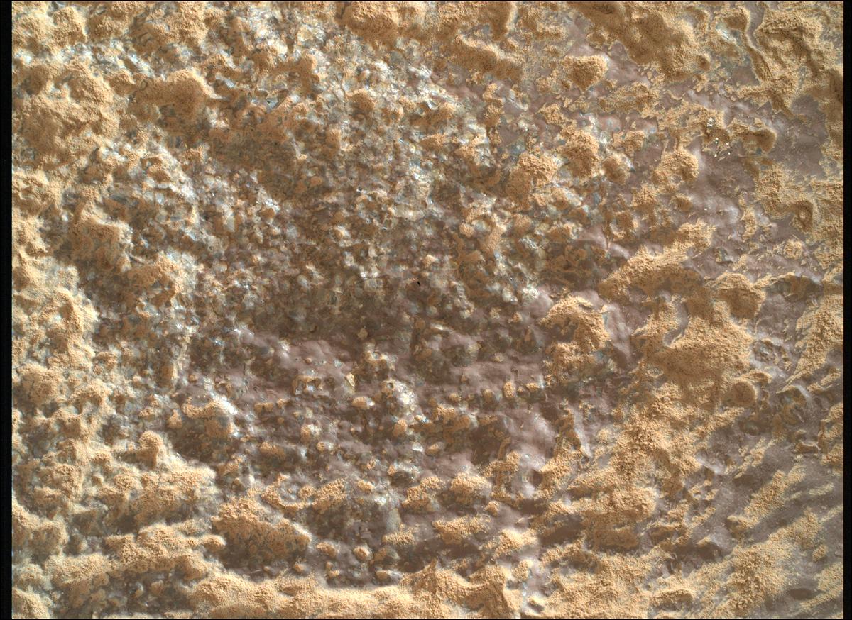 This image was taken by SHERLOC_WATSON onboard NASA's Mars rover Perseverance on Sol 1282