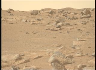 View image taken on Mars, Mars Perseverance Sol 1282: Left Mastcam-Z Camera