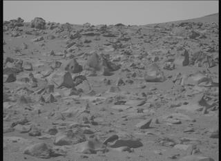 View image taken on Mars, Mars Perseverance Sol 1282: Left Mastcam-Z Camera