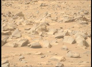 View image taken on Mars, Mars Perseverance Sol 1282: Left Mastcam-Z Camera