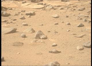 View image taken on Mars, Mars Perseverance Sol 1282: Left Mastcam-Z Camera