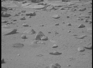 View image taken on Mars, Mars Perseverance Sol 1282: Left Mastcam-Z Camera