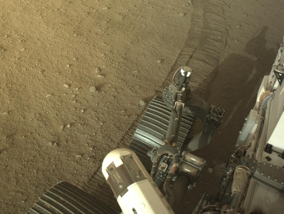 This image was taken by NAVCAM_LEFT onboard NASA's Mars rover Perseverance on Sol 1283